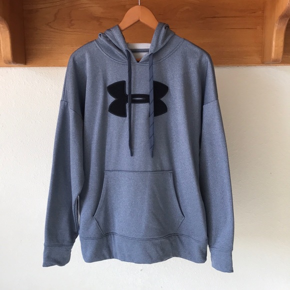Under Armour Loose Cold Gear Hooded Sweatshirt - Picture 1 of 9